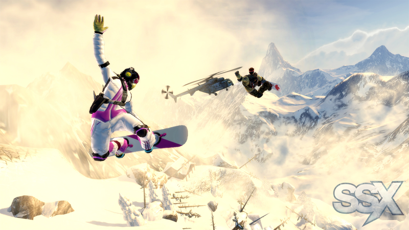 Illustration for article titled SSX Carves the Slippery Slope of Mount Game Reviewer